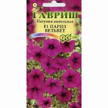 ПЕТУНИЯ АМПЕЛЬНАЯ F1 ПАРПЛ ВЕЛЬВЕТ 5 ШТ гавриш