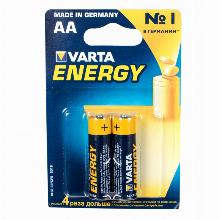 ЭЛЕМЕНТ ПИТАНИЯ AA/R6 varta ENERGY 2ШТ