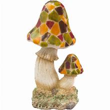 СВЕТИЛЬНИК НА СОЛНЕЧНОЙ БАТАРЕЕ «ГРИБ РАЗНОЦВЕТНЫЙ» 2LED feron E60 06161