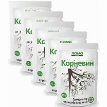 БИОСТИМУЛЯТОР КОРНЕВИН 10 Г лама торф