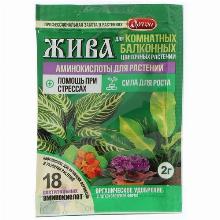 КОМПЛ/УД ЖИВА ДЛЯ КОМНАТНЫХ И БАЛКОННЫХ ЦВЕТОВ 2 Г ортон  01-132