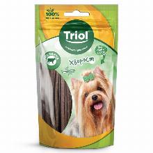 ЛАКОМСТВА ДЛЯ СОБАК triol ХВОРОСТ ИЗ ГОВЯДИНЫ 50 Г