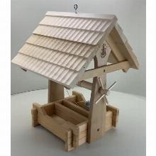 КОРМУШКА КОЛОДЕЦ deriy wooden ККО-ОКР-ЗЕЛ-БЕЖ