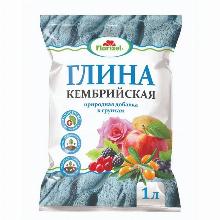 ПОЧВОУЛУЧШИТЕЛЬ ПРИРОДНЫЙ КЕМБРИЙСКАЯ ГОЛУБАЯ ГЛИНА 1,0 Л терра мастер Z-FL-04