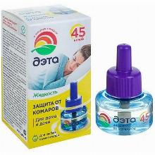 СРЕДСТВО ОТ КОМАРОВ ЖИДКОСТЬ НА 45 НОЧЕЙ 1 ШТ бэби дэта