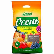 ОРГ/МИН/УД ОСЕНЬ СЕКРЕТ УРОЖАЯ 3,0 КГ терра мастер S-SU-05